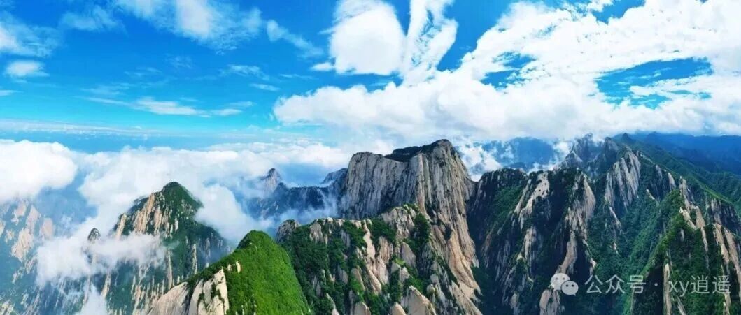 8.14-16 西岳华山半价门票畅玩东南西北中五峰，仙峪溯溪、西岳庙访古、可选潼关古城望黄河，五岳西岳，奇险天下第一山，长空栈道独一无二